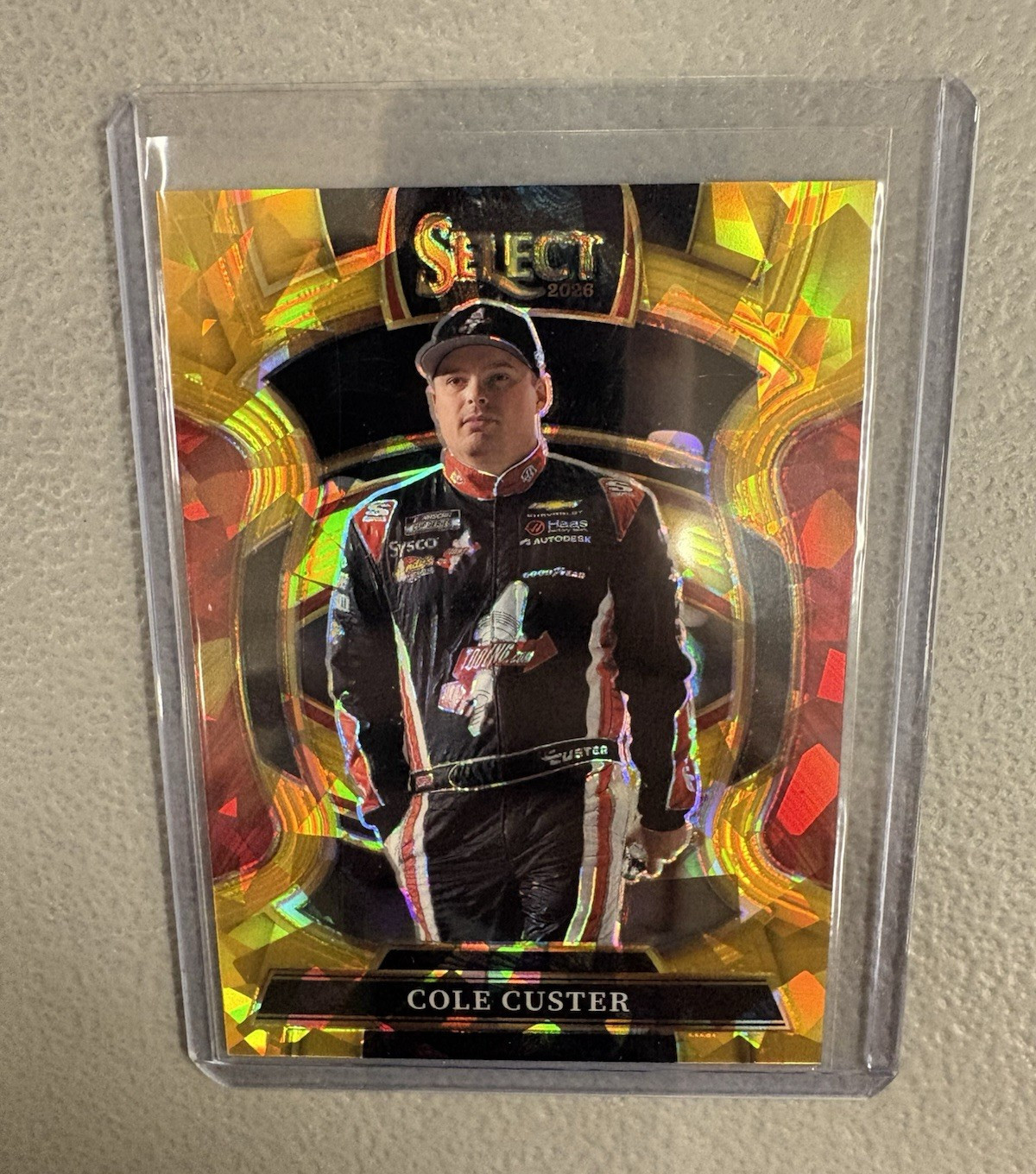 Panini 2026 Select Grandstand Prizm #90 Cole Custer NASCAR Haas Factory