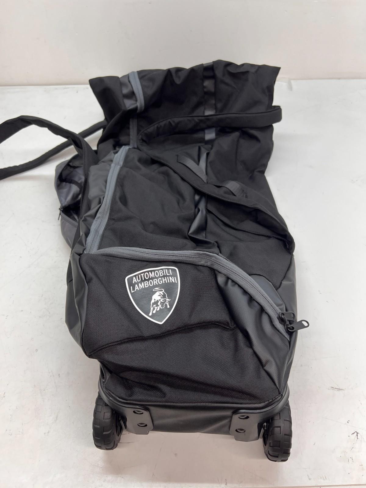 LAMBORGHINI URUS ROLLING SKI BAG BLACK GREY NEW OEM 4ML050515