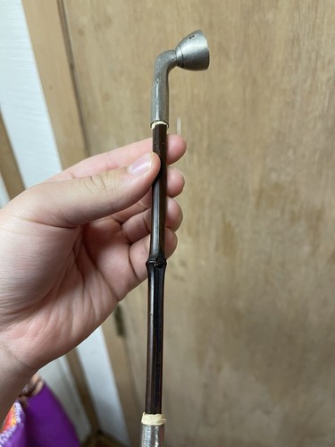 Vintage Japanese Kiseru Smoking Pipe Antique Used Smoked VTG Tobacco See Brown - Picture 11 of 19