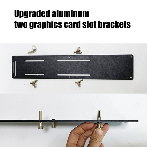 Metal Graphics Card Stand For 4060 Graphics Cards Easy Installation - Afbeelding 6 van 8