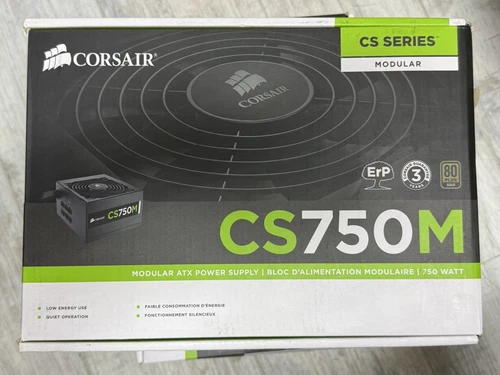 PSU Alimentatore Corsair CS Series CS750M 750W Semi Modulare Kit Completo