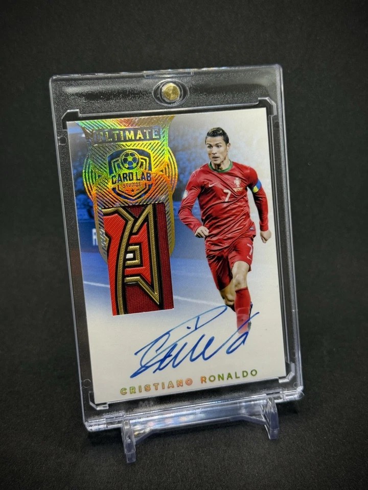 Cristiano Ronaldo 2024 Card Lab Patch Faksimile Auto SP Portugal - Bild 2 von 4