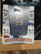 2023-24 Topps NHL Hockey Stickers Collection 50 Pack Sealed  Box