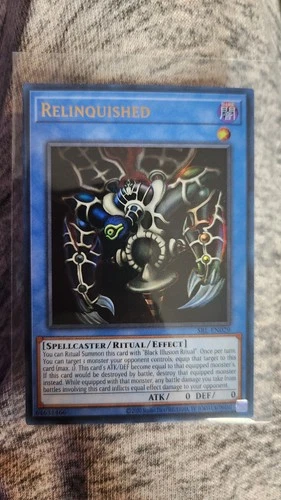 Yu-Gi-Oh! TCG Relinquished Spell Ruler SRL-EN029 Unlimited Ultra Rare - NM