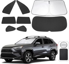 8Pcs Sunshade For Toyota RAV4 2019-2025 Side Rear Window UV Block Privacy Shield