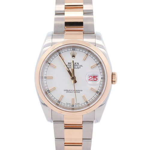 Rolex Datejust 36mm Champagne Dial Watch Ref# 116203