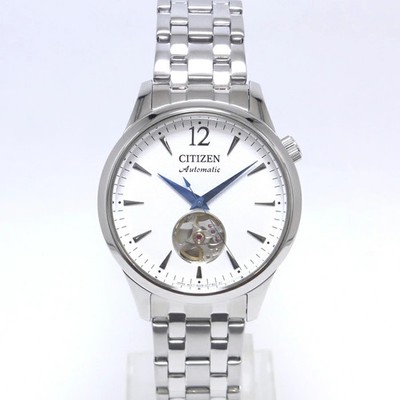 Citizen Mechanical Watch 40mm Auto Stainless Steel White Dial From Japan
