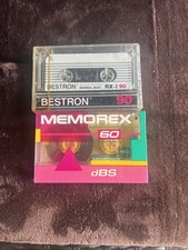 Lot Of 2 Factory Sealed Blank Cassette Tapes