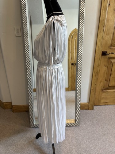 Ulla Johnson NWT Dove Alessa Pleated Midi Dress US Size 4 Retail $695 - Picture 6 of 12