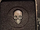 2018 Palau La Catrina Skull 1 oz .999 Silver Coin~ Day of the Dead With COA BOX