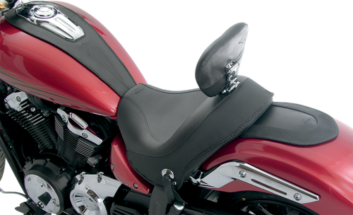 MUSTANG Fits Cruiser Tank Bib - Plain - Black - Yamaha 93221 - Picture 2 of 2