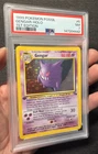 Pokémon Gengar Holo 1st Edition Fossil Psa 7