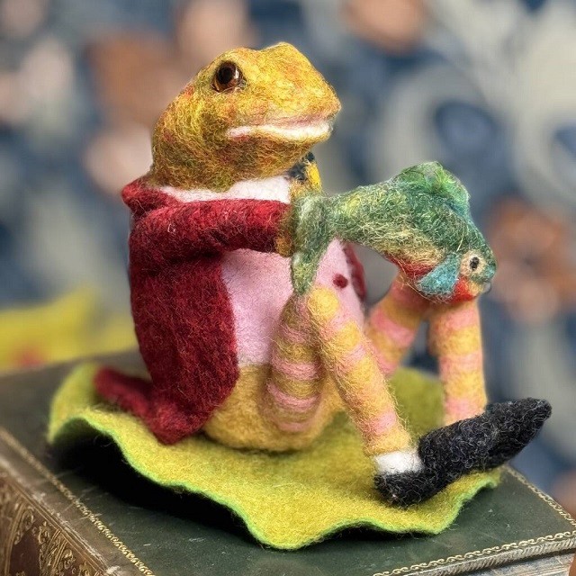 The Crafty Kit Company 'Mr. Jeremy Fisher' Needle Felting Kit