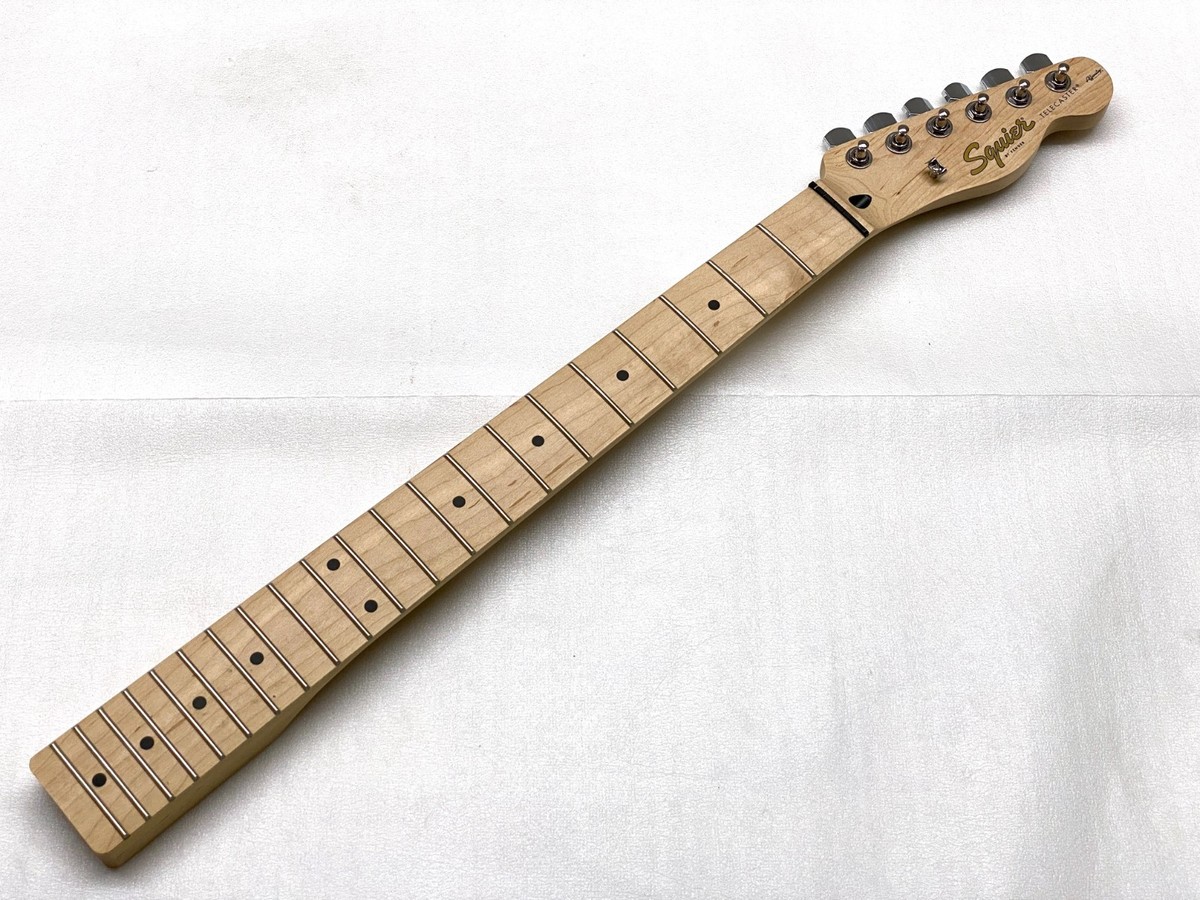 ギター fender squier telecaster neck Genuine! Fender Squier TELECASTER CUSTOM NECK w/KEYS Maple Classic