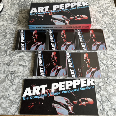 Art Pepper - The Complete Village Vanguard Sessions 9 x CD Box Set Komplett