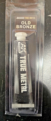 True Metal Wax Paint OLD BRONZE 20ml Tube - AK Interactive AK453