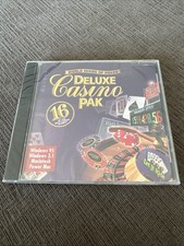 "WSP DELUXE CASINO PAK" PC GAME WIN 95/98/ME/XP Vintage 1998