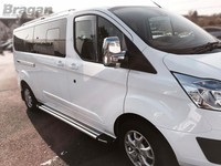 Spiegel Abdeckung FüR Ford Transit Tourneo Custom 2013-2018 Van Abs Set Chrom