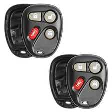 2 Key Fob Remote Shell Case Replacement for Chevrolet GMC 15752330 KOBLEAR1XT