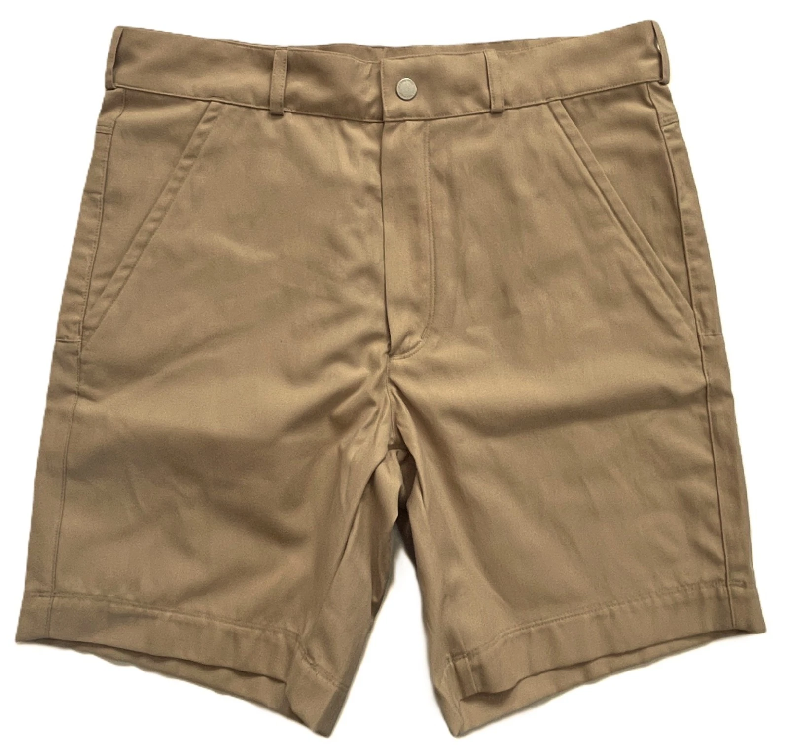 ICEBREAKER Sand Wool & Cotton Casual Hiking Shorts OA56MH073 Mens 32 **NEW**