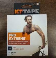KT Tape Pro Extreme Kinesiology Tape Titan Tan 20 Strips 2 x 10 In
