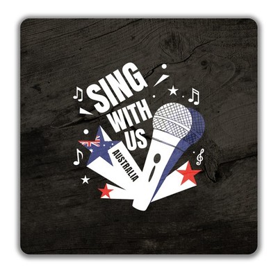 Austrialia Music Sing with us Note Karaoke 2er Pack Getränke Untersetzer 9 x 9 cm