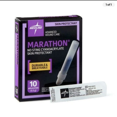#ad #ad MSC09300 Medline Marathon Liquid Skin Protectant 0.5 g Ampule 1 Box 10ct 270728 $45.00