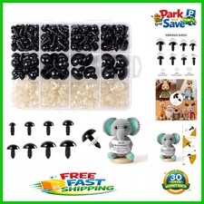 8 Sizes 6-18mm Safety Eyes for Crocheting - Perfect for Amigurumi and Crafts