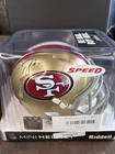 Brandon Aiyuk Signed San Francisco 49ers Riddell Speed Mini Helmet w/ Case