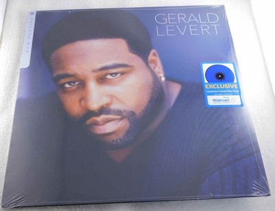 Gerald Levert Now Playing Cobalt Blue Colored Vinyl Record NEW SEALED Walmart