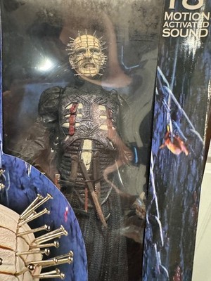 🔥 🔥 NECA Hellraiser Pinhead 18” Horror Figure Motion Activated