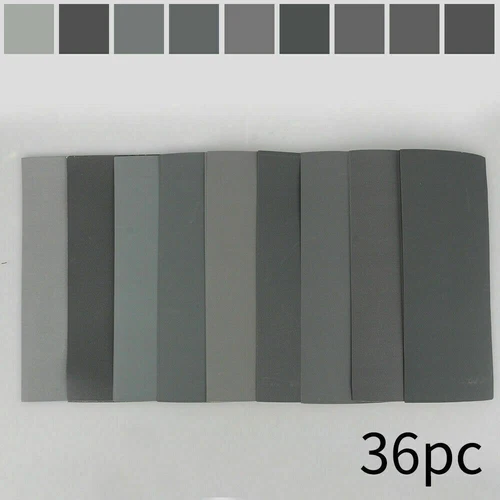 48Pcs Wet and Dry Sand Paper Mixed Assorted Grit 400-3000 Car Paint Sandpaper UK - Picture 8 of 12