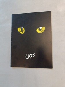 Cats The Musical Souvenir Program Book 12x8  Broadway NYC