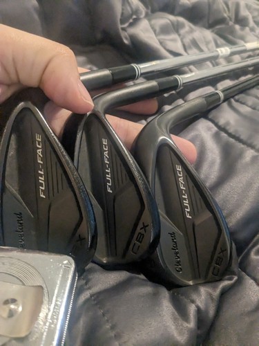 Right Cleveland CBX full face wedge set.56,60,64