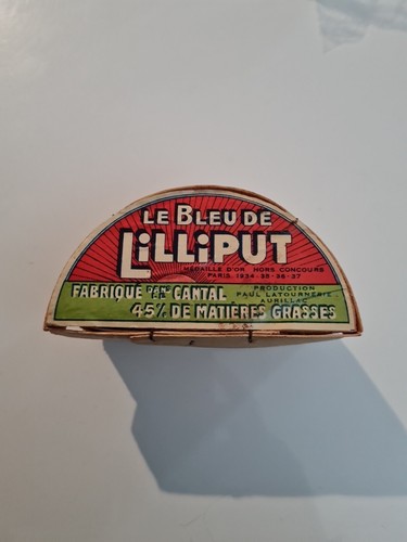 BOITE ANCIENNE BOIS LE BLEUE