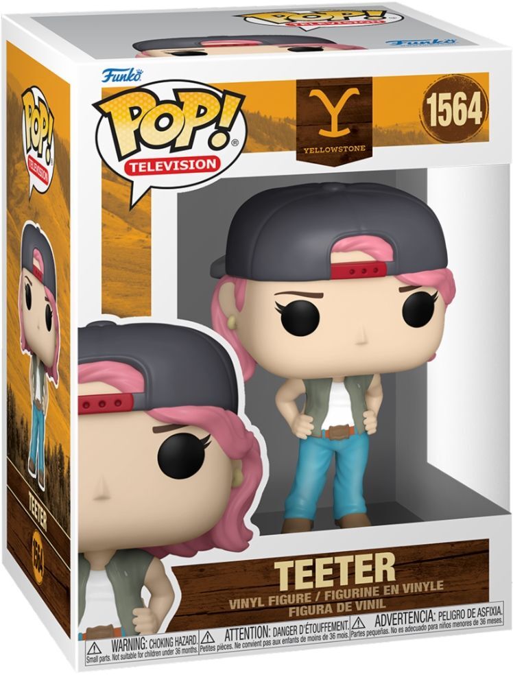 7829593 Merchandising Yellowstone: Funko Pop! - Teeter (Vinyl Figure 1564)