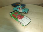 vintage Dinky Die cast cars for spares or restoration straight from the loft
