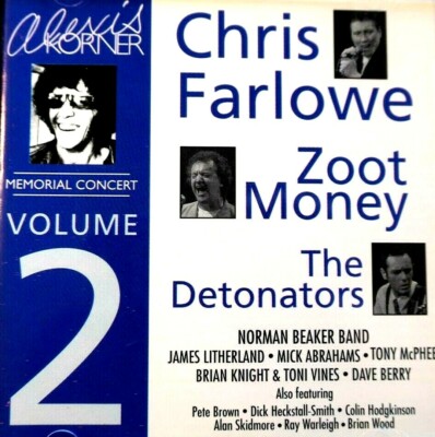 Alexis Korner Memorial Concert - Vol. 2, Various Artists  - CD, VG