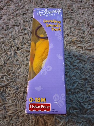DISNEY BABY Fisher Price Soothing Sounds Pooh Plush Baby Mobile needs new 🔋s - Picture 3 of 6