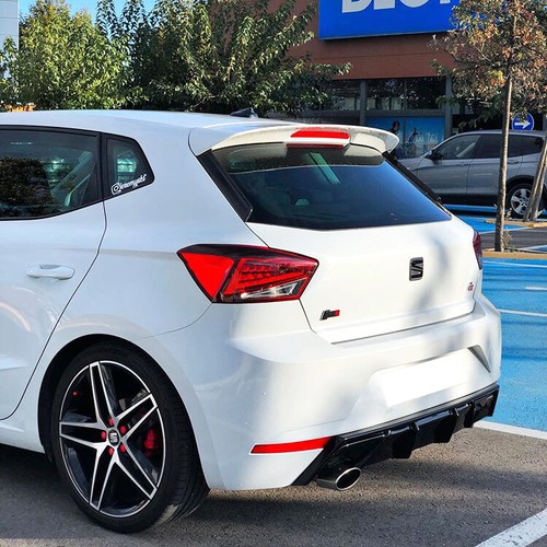SEAT IBIZA 6F REAR BUMPER SPOILER / DIFFUSER ( from 2017 )