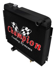 Aar Champion 3 Row Black Finish Radiator For 1966 Mercury Comet V8 Engine Aar Champion 3 Row Black Finish Radiator For 1966 Mercury Comet V8 Engine