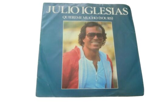 Julio Iglesias - Quiereme Mucho (Yours)/33 Anos -  45rpm Vinyl Single  - Photo 1/3