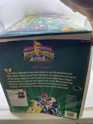 Original Bandai Mighty Morphin Power Rangers Tor The Shuttle Zord