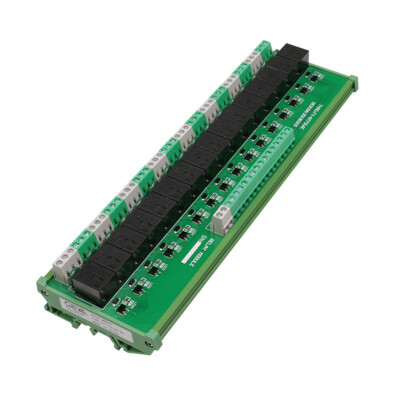 GEYA 16 Channel 1SPDT 1NC1NO Relay Module for AC/DC 5/12/24V PLC Interface Relay