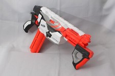 Nerf Vortex Pyragon Disc Blaster w/20 Round Magazine TESTED  Working