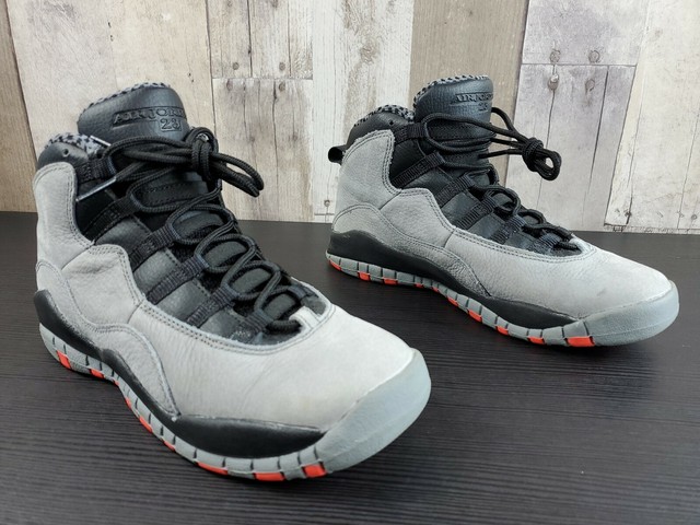 jordan 10 grey and black