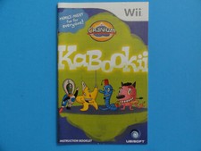 NINTENDO WII KABOOKII INSTRUCTION MANUAL **NO GAME DISC**