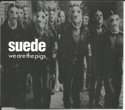SUEDE We Are the Pigs w/ 2 UNRELEASED TRX Europe CD Single SEALED USA Seller