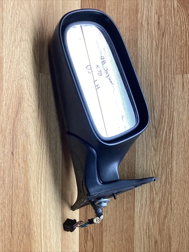 98-03 Jaguar XJR XJ8 VDP Left Driver Side Rear View Power Mirror Chrome OEM