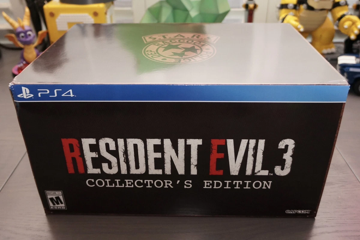 Resident Evil 3 Remake Collector’s Edition | EMPTY Box and Sleeve ONLY Official